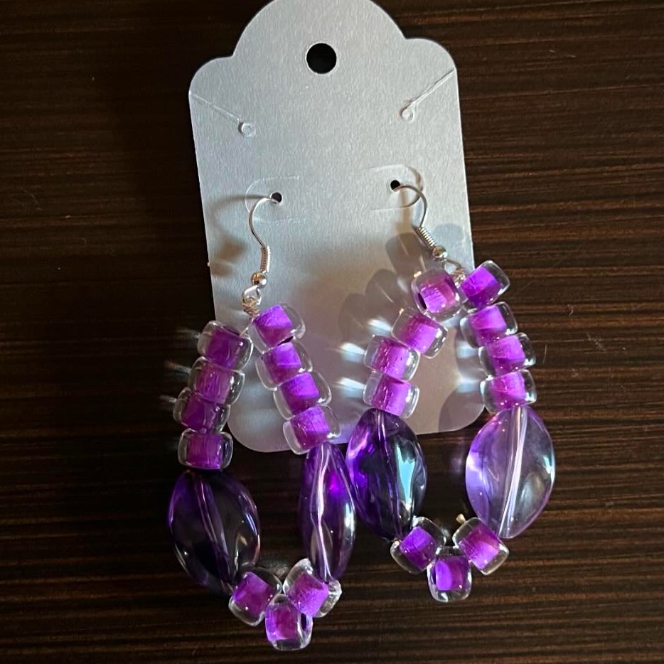 Purple Dangles